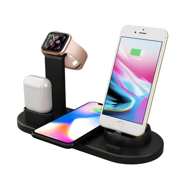4-In-1 Wireless Fast Charging Dock